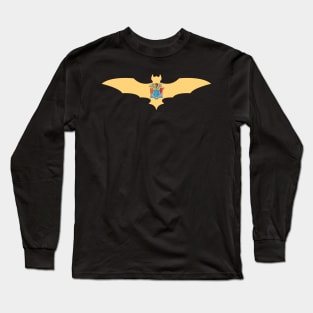 New Jersey Bat Flag Long Sleeve T-Shirt
